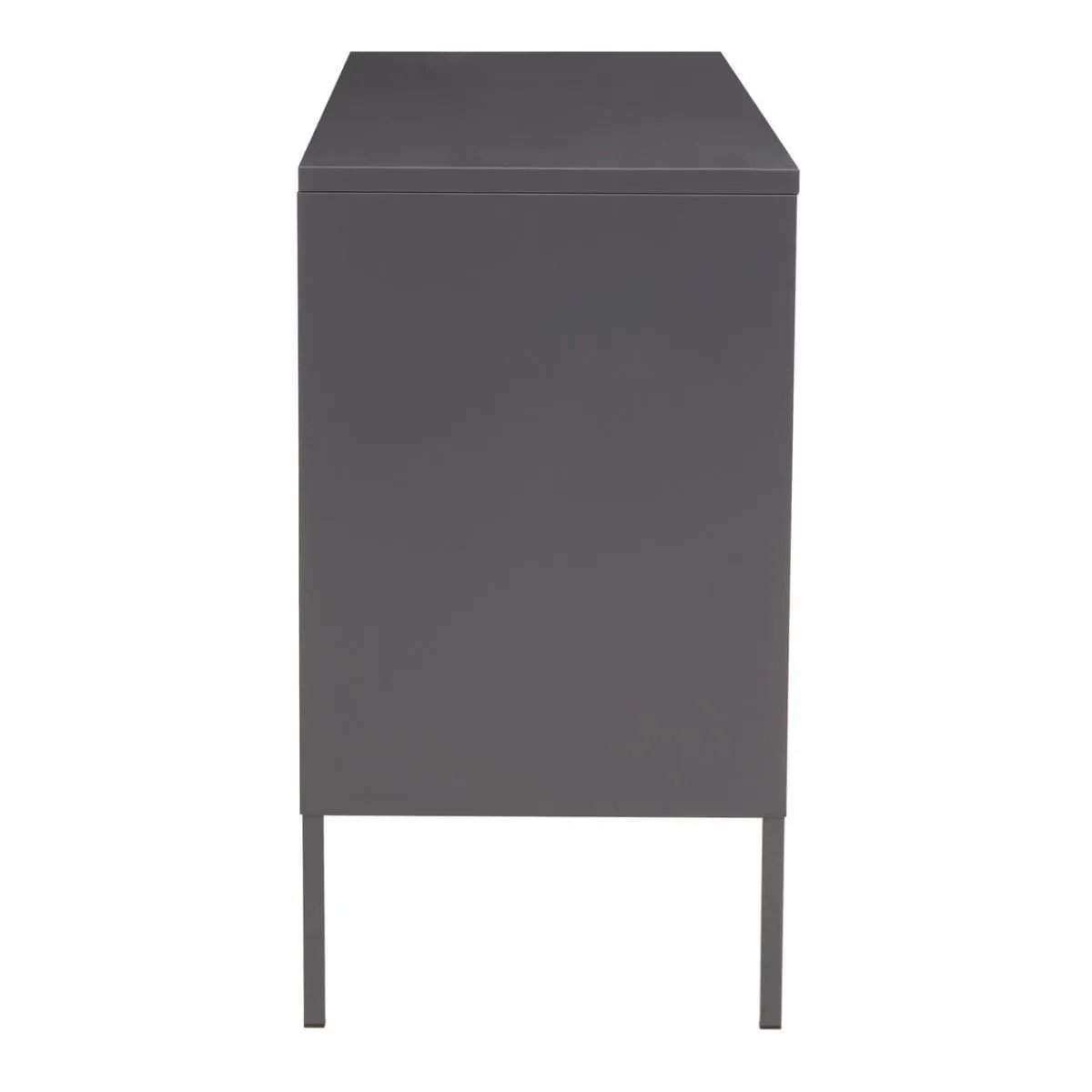 Acier Three Door Grey Sideboard