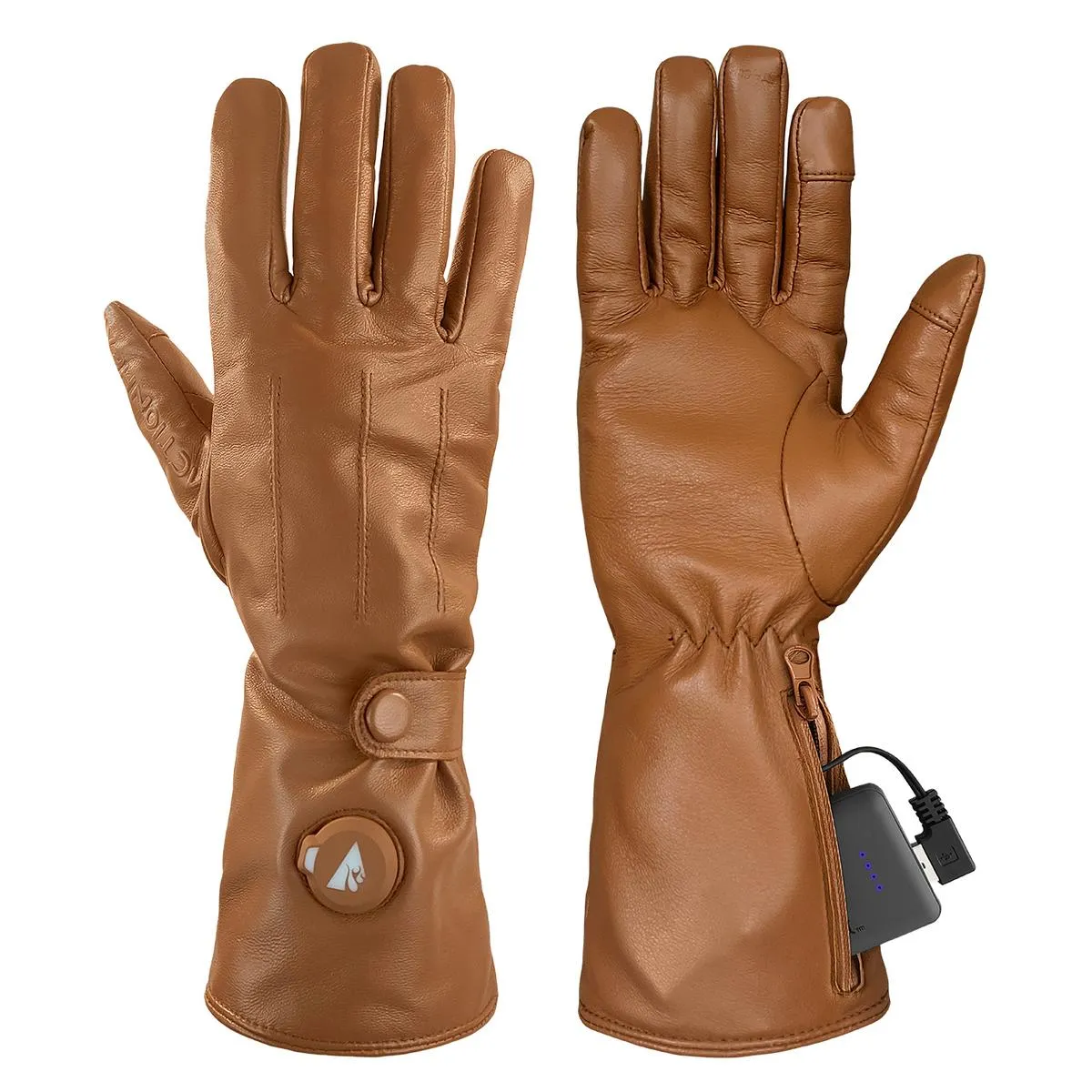 ActionHeat 5V Women's Battery Heated Leather Dress Glove