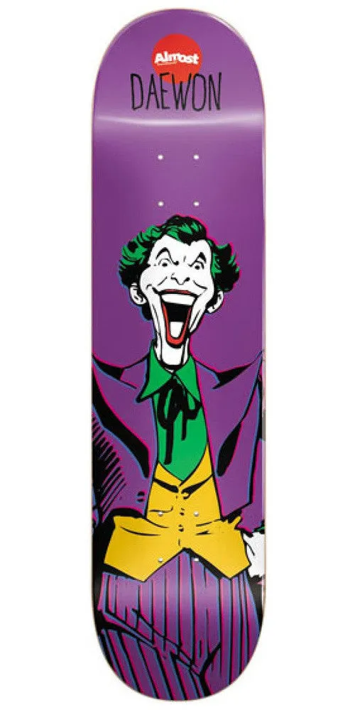 Almost Daewon Song Joker R7 Skateboard Deck - Purple - 8.25