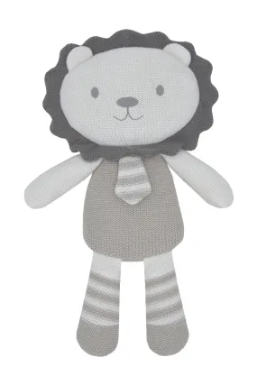 Austin the Lion Huggable Soft Toy Grey