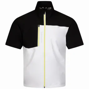 Axl GORE-TEX Short Sleeve Waterproof Jacket Black/White/Sunny Lime - 2024