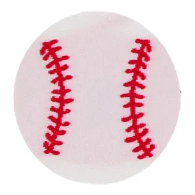 Baseball Patch - Baseball White/Red