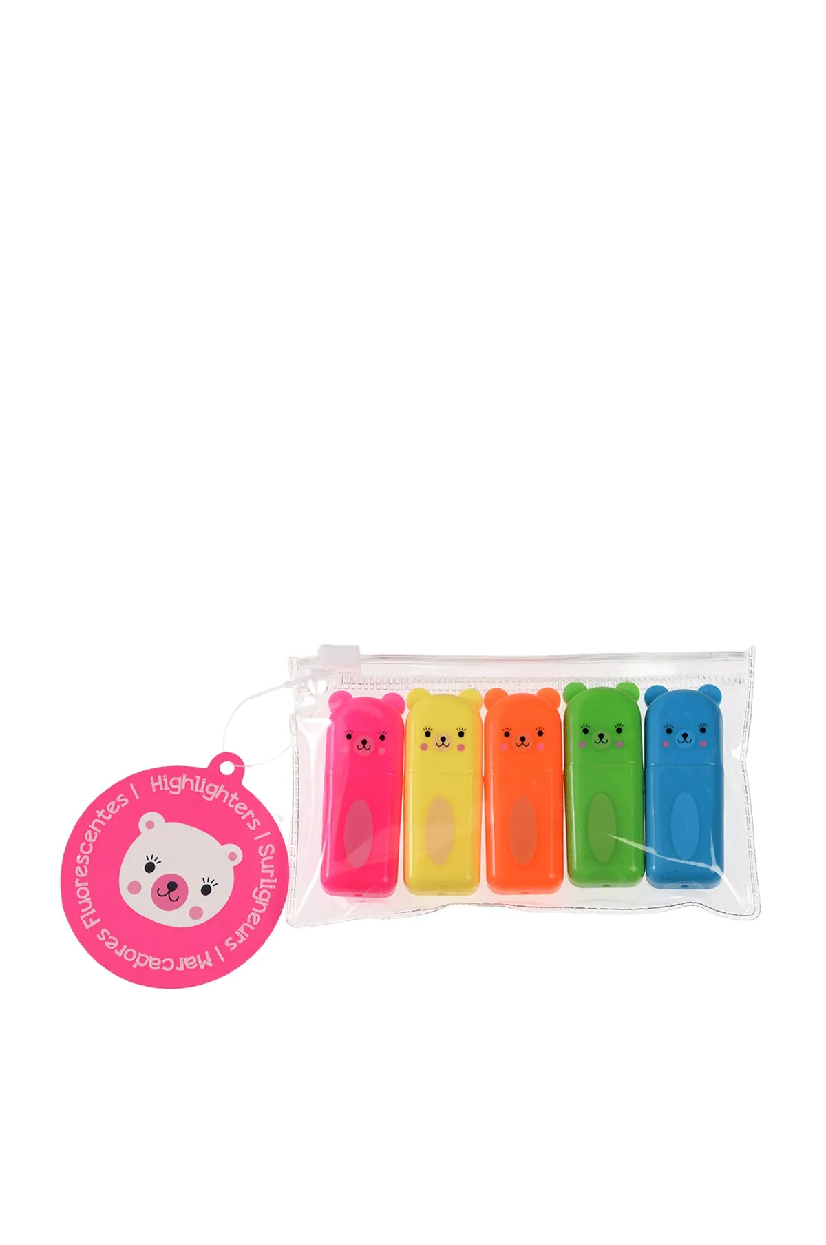 Bear Highlighters Set Of 5