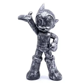 Brushed Silver Astro Boy Iconic Mini Figure by ToyQube