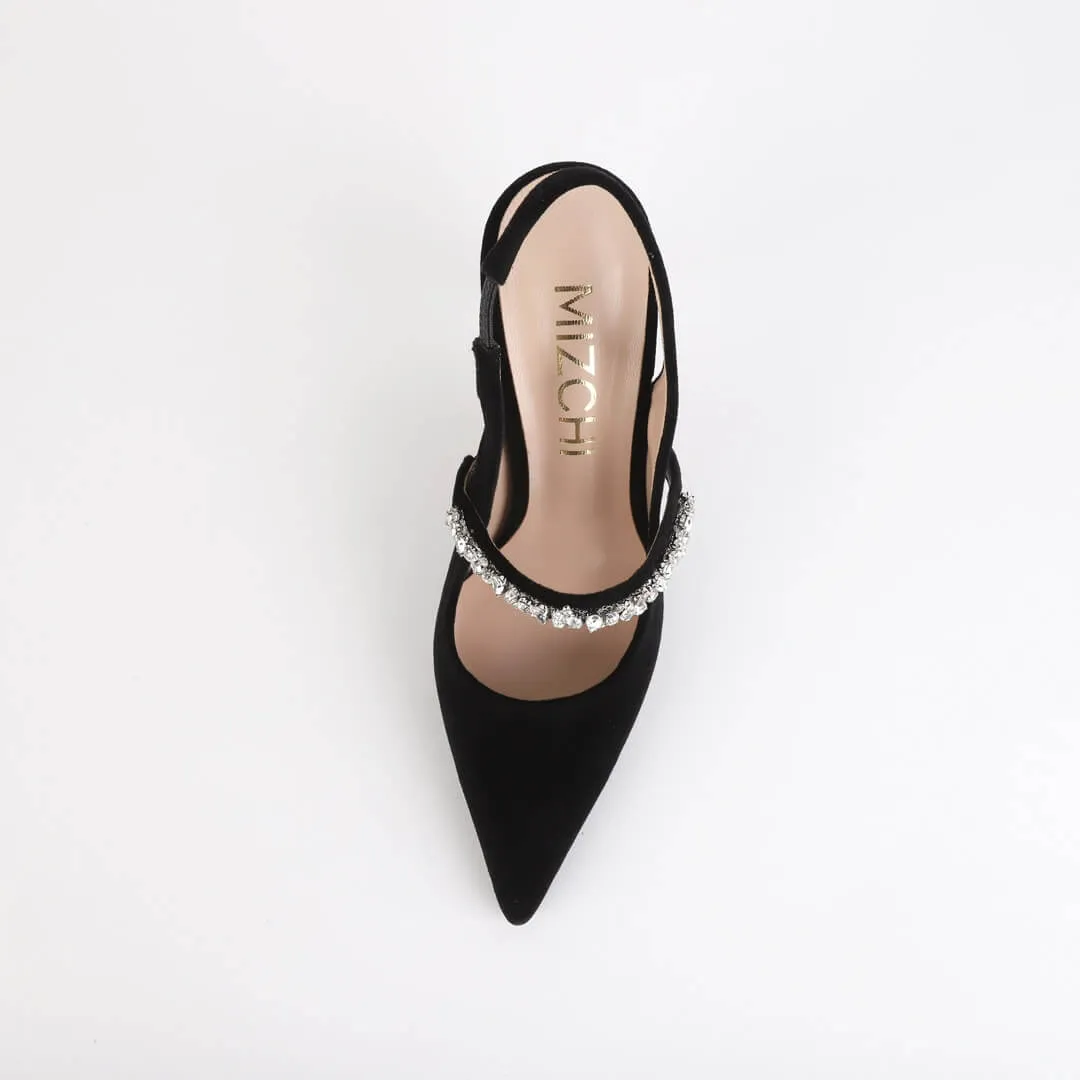 CELIAHA - velvet sling back pumps