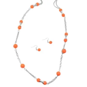 Commander in Chief Orange Necklace