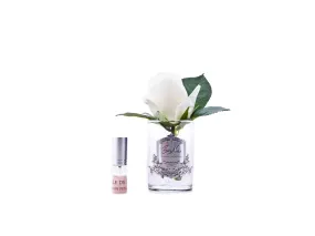 COTE NOIRE - PERFUMED NATURAL TOUCH ROSE BUD - CLEAR - IVORY WHITE