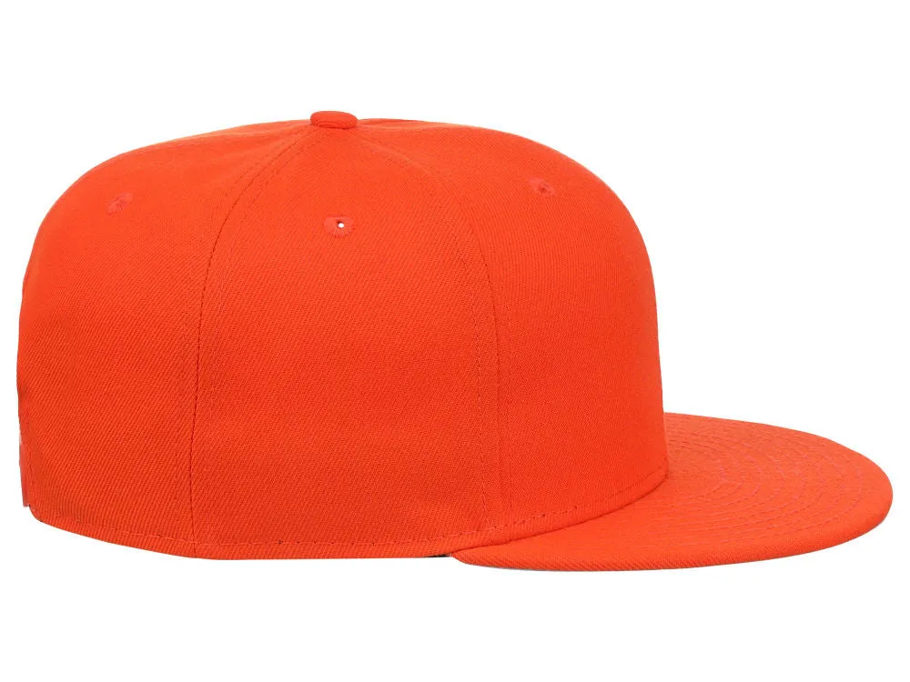 Crowns By Lids Dime Snapback Cap - Orange