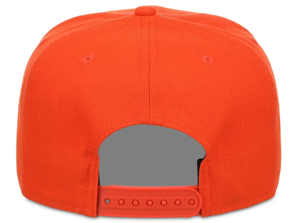 Crowns By Lids Dime Snapback Cap - Orange