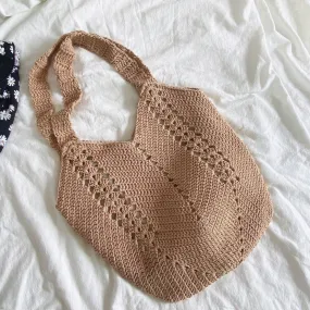 Elena Handbags Minimalistic Crochet Handbag