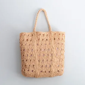 Elena Handbags Women's Large Woven Summer Straw Tote