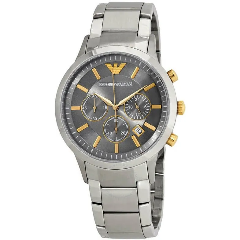 Emporio Armani Japanese Quartz Silver Men's Watch| AR11047