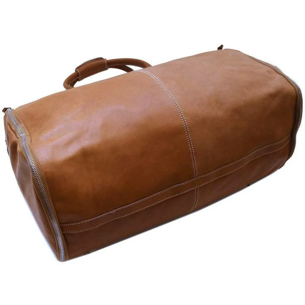 Floto Leather Parma Garment Duffle Bag