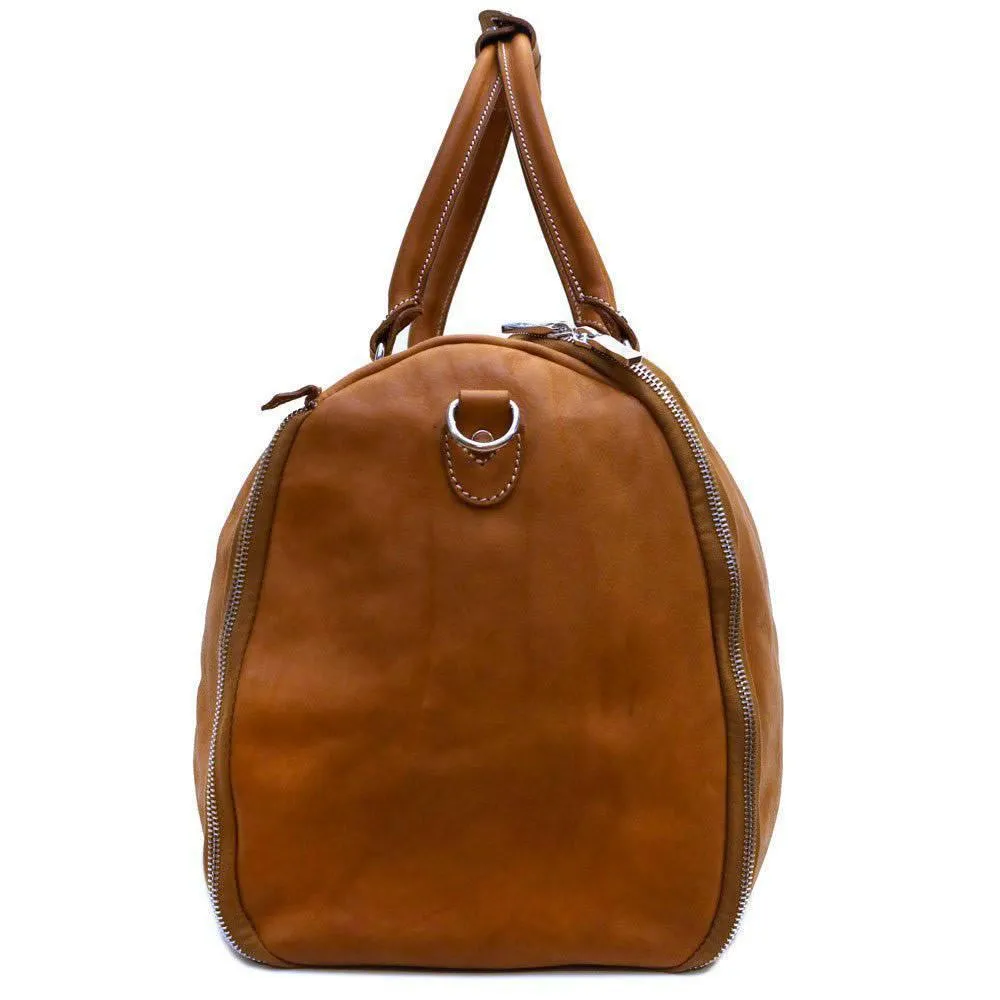 Floto Leather Parma Garment Duffle Bag