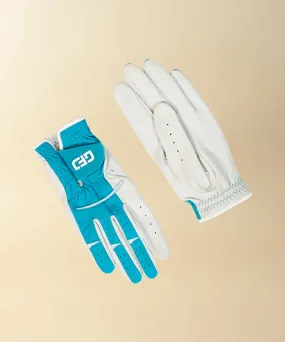 GFJ Golf Women's Player Glove - Sky Blue