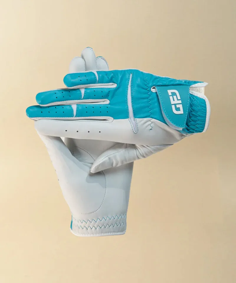 GFJ Golf Women's Player Glove - Sky Blue