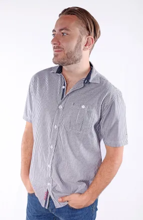 KURTIS | Short Sleeve Cotton Twill  Shirt