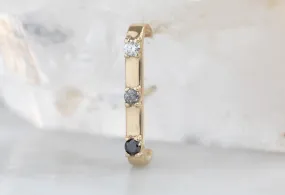 Ombré Diamond Ear Huggie