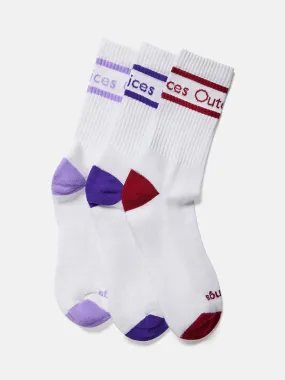 OV Club Crew Sock 3-Pack