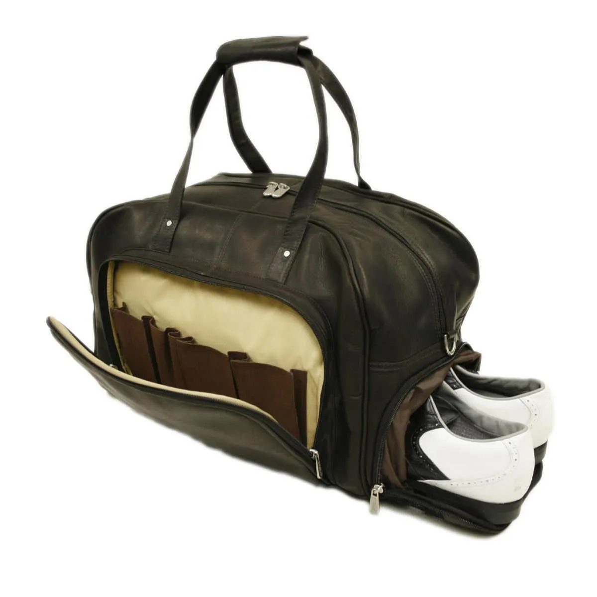 Piel Leather Deluxe Carry-on Duffel