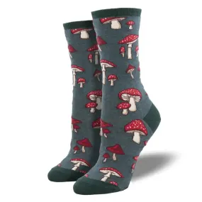 'Pretty Fly for a Fungi' Women's printed socks