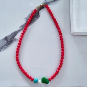 Red necklace