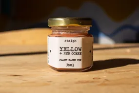 Soil-Based Ink Yellow   Red Ochre