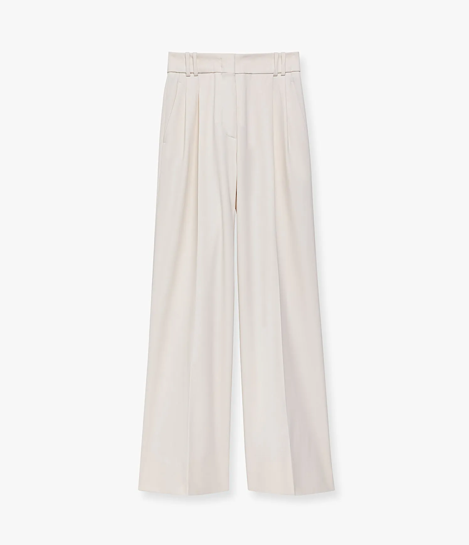 Twill Pleated Trouser